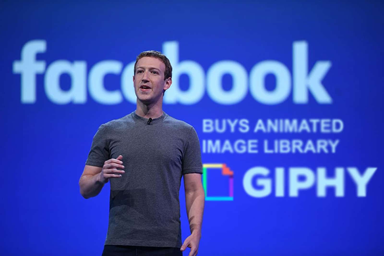 mark zuckerberg announcing they gonna took giphy image library