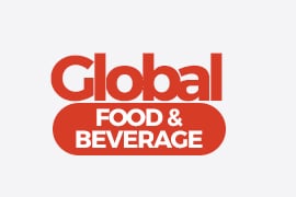 Global Food and Beverage company logo design