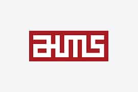 AUMS company logo design