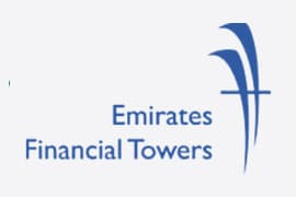 Emirates Financial Towers company logo design