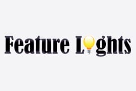 Feature Lights company logo design