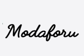 Modaforu eCommerce company logo design